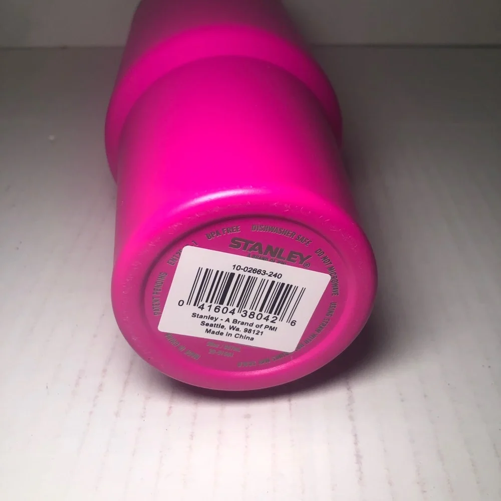 Stanley 30oz Stainless Steel Adventure Quencher Travel Tumbler Ravishing Pink - Picture 7 of 9